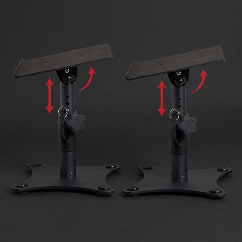 Gator Frameworks Desktop Studio Monitor Stands GFWSPKSTMNDSK